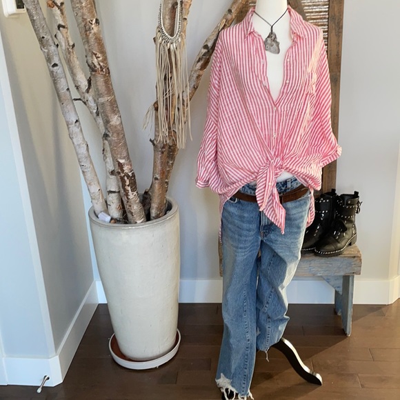 Anthropologie Tops - Anthropologie Holding Horses button down